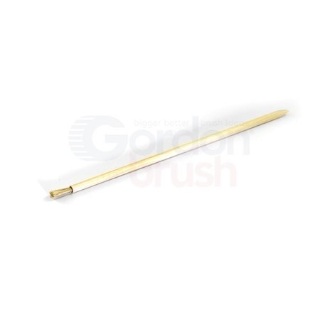 GORDON BRUSH 3/16" Diameter Horsehair/Wood Applicator Brush WA7HHG-12